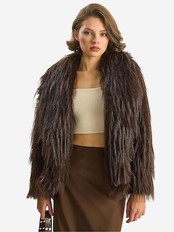 Bianco Lucci Tussenmantel in Bruin