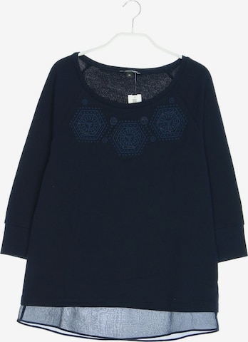 COMMA Sweatshirt M in Blau: predná strana