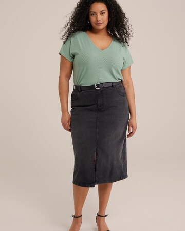 T-shirt WE Fashion en vert