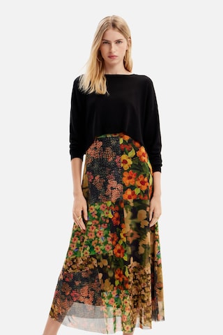 Desigual Set: Kleid Und Pullover in Grün