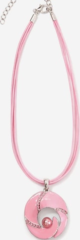 COLLEZIONE ALESSANDRO Necklace 'Muriel' in Pink: front