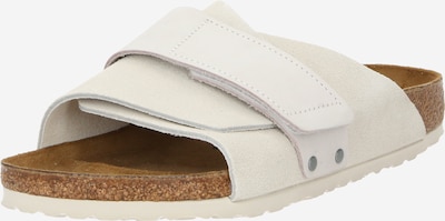 BIRKENSTOCK Pantolette 'Kyoto' in creme, Produktansicht