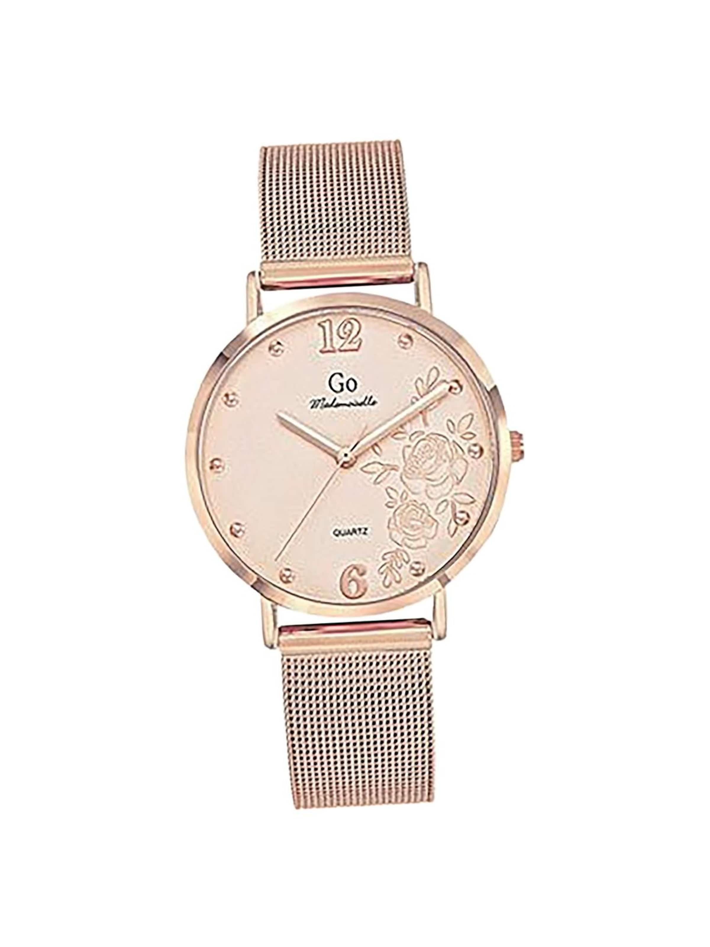 GO GirlOnly Analog Watch in Gold: front