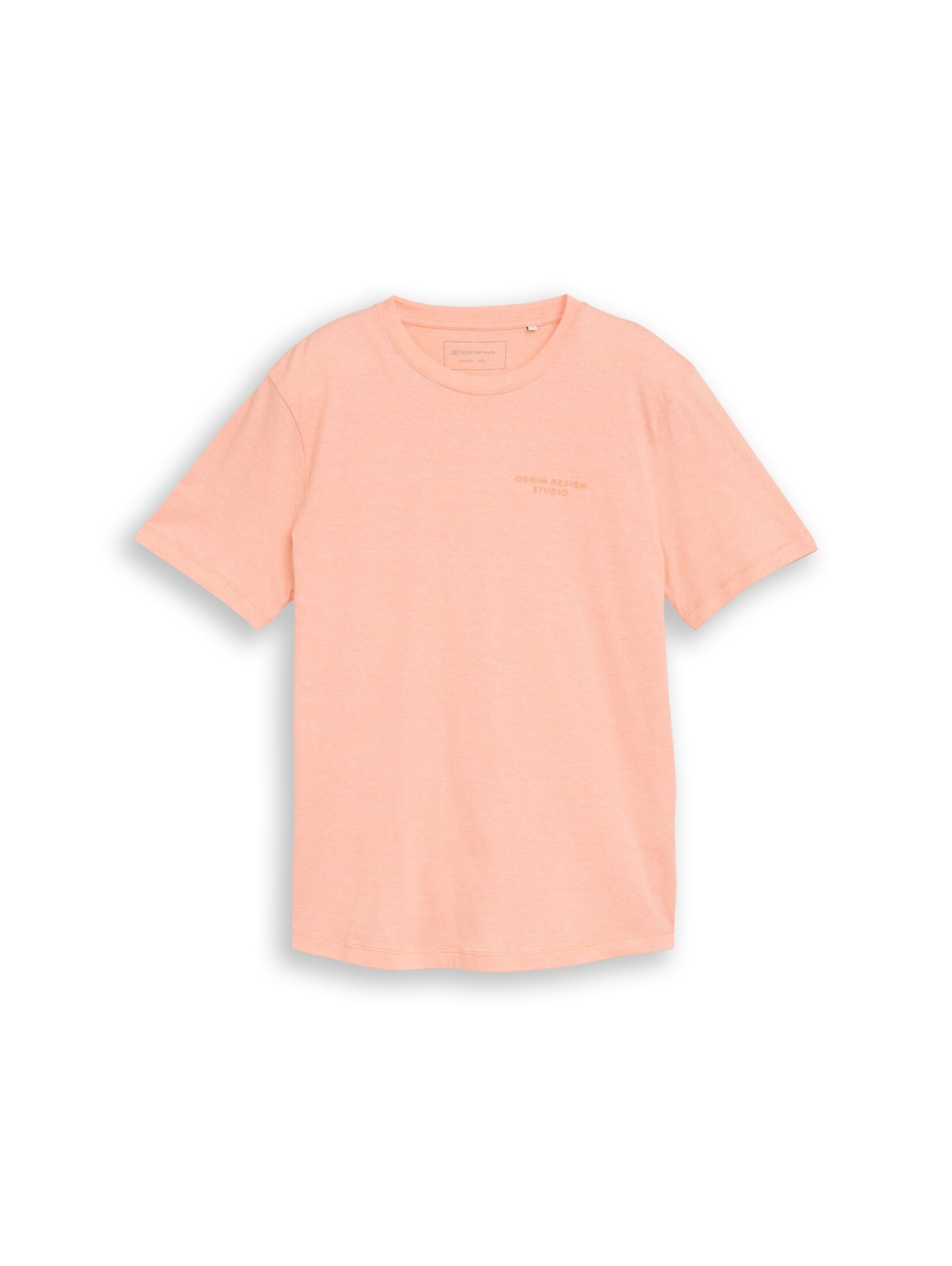 TOM TAILOR DENIM Shirt in Oranje: voorkant