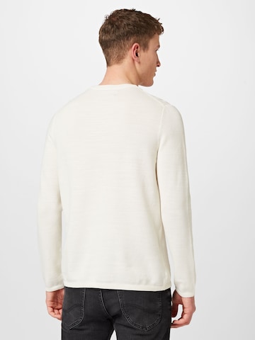 Pull-over Marc O'Polo en blanc