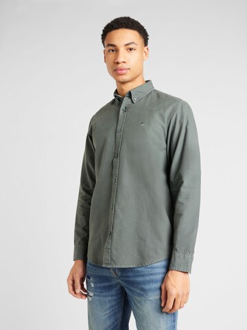 Carhartt WIP Regular fit Button Up Shirt 'Bolton' in Green: front
