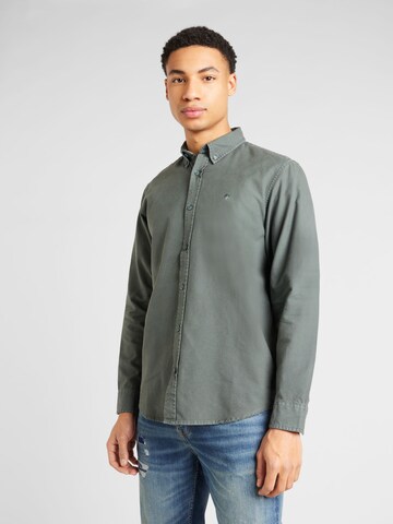 Carhartt WIP Regular fit Overhemd 'Bolton' in Groen: voorkant