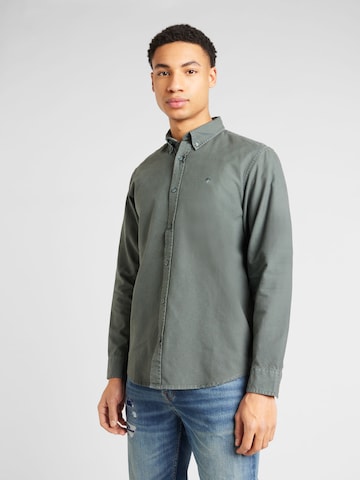 Carhartt WIP Regular fit Overhemd 'Bolton' in Groen: voorkant