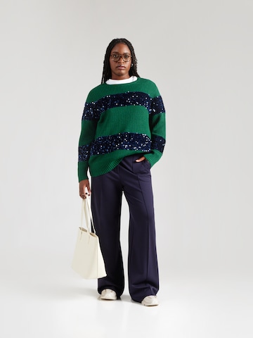 SAMOON Sweater in Green