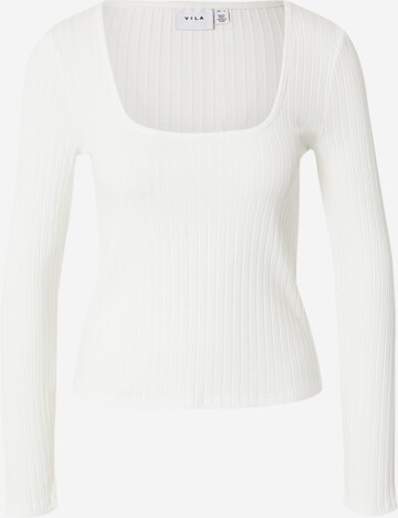 VILA Shirt 'KARA' in White: front