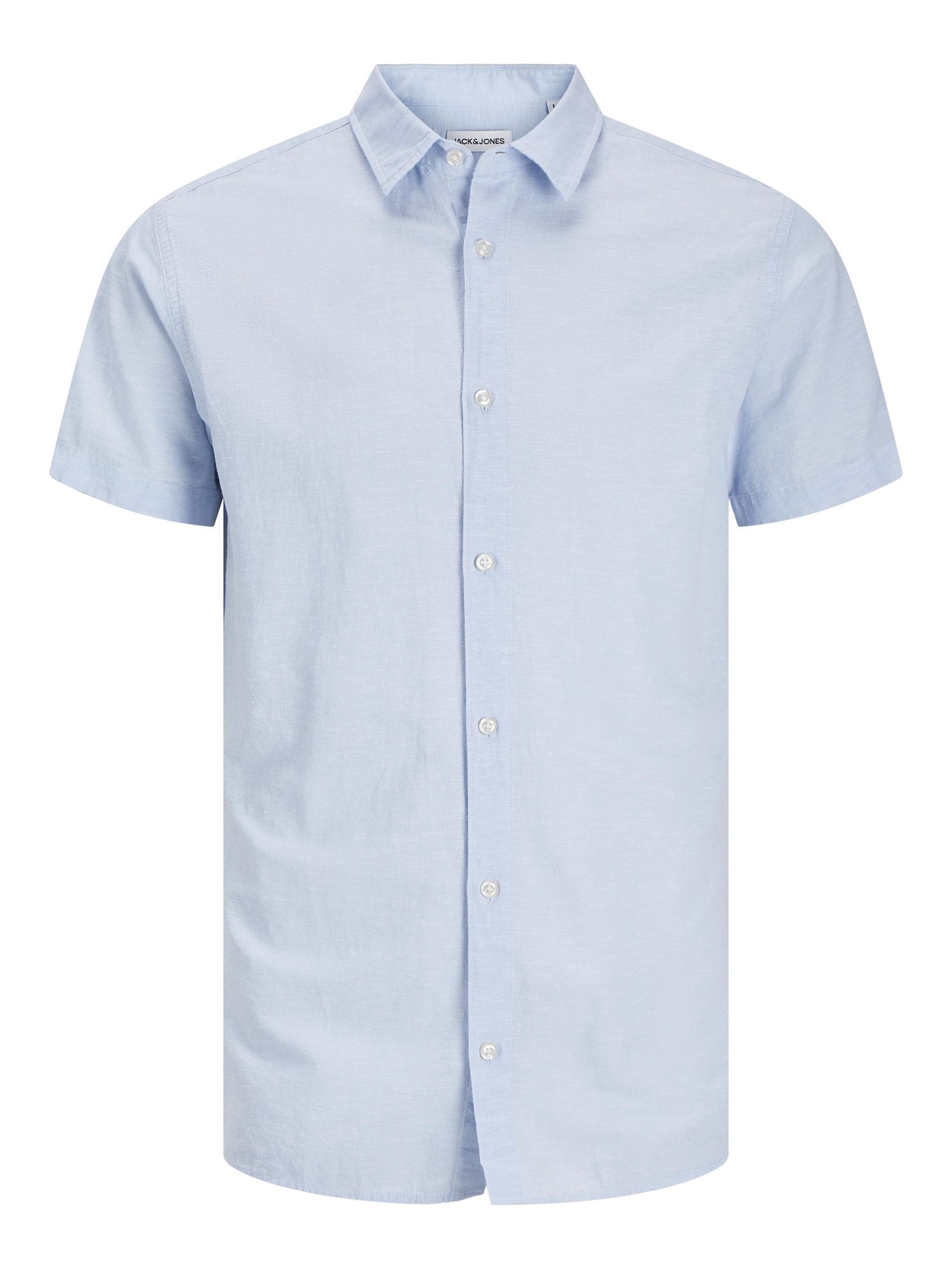 Chemise Jack & Jones Junior en bleu : devant