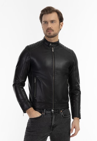 DreiMaster Vintage - Chaqueta de entretiempo en negro: frente