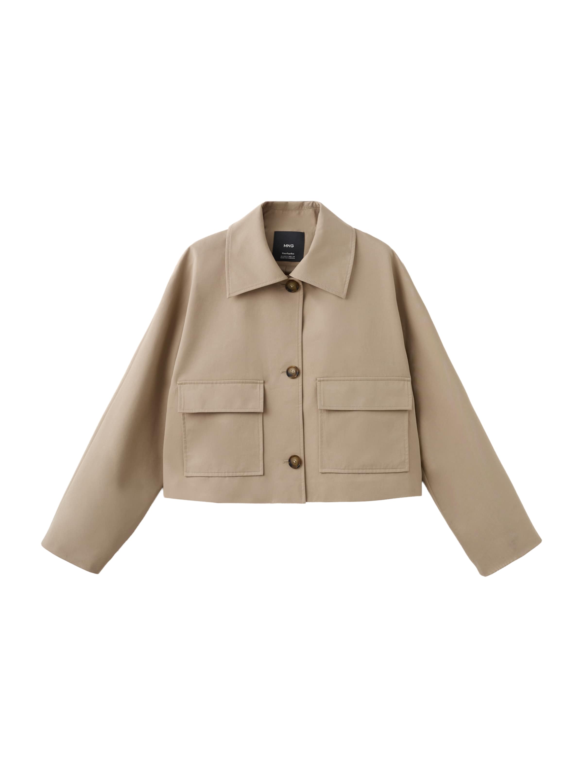 MANGO Átmeneti dzseki 'BRAVA' - bézs: elől