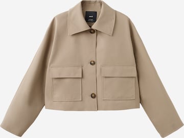 MANGO Jacke 'BRAVA' in Beige: Vorderseite
