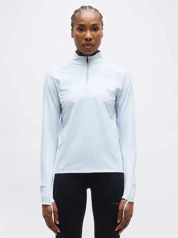 HOKA Funktionsshirt 'GLIDETECH' in Blau: Vorderseite