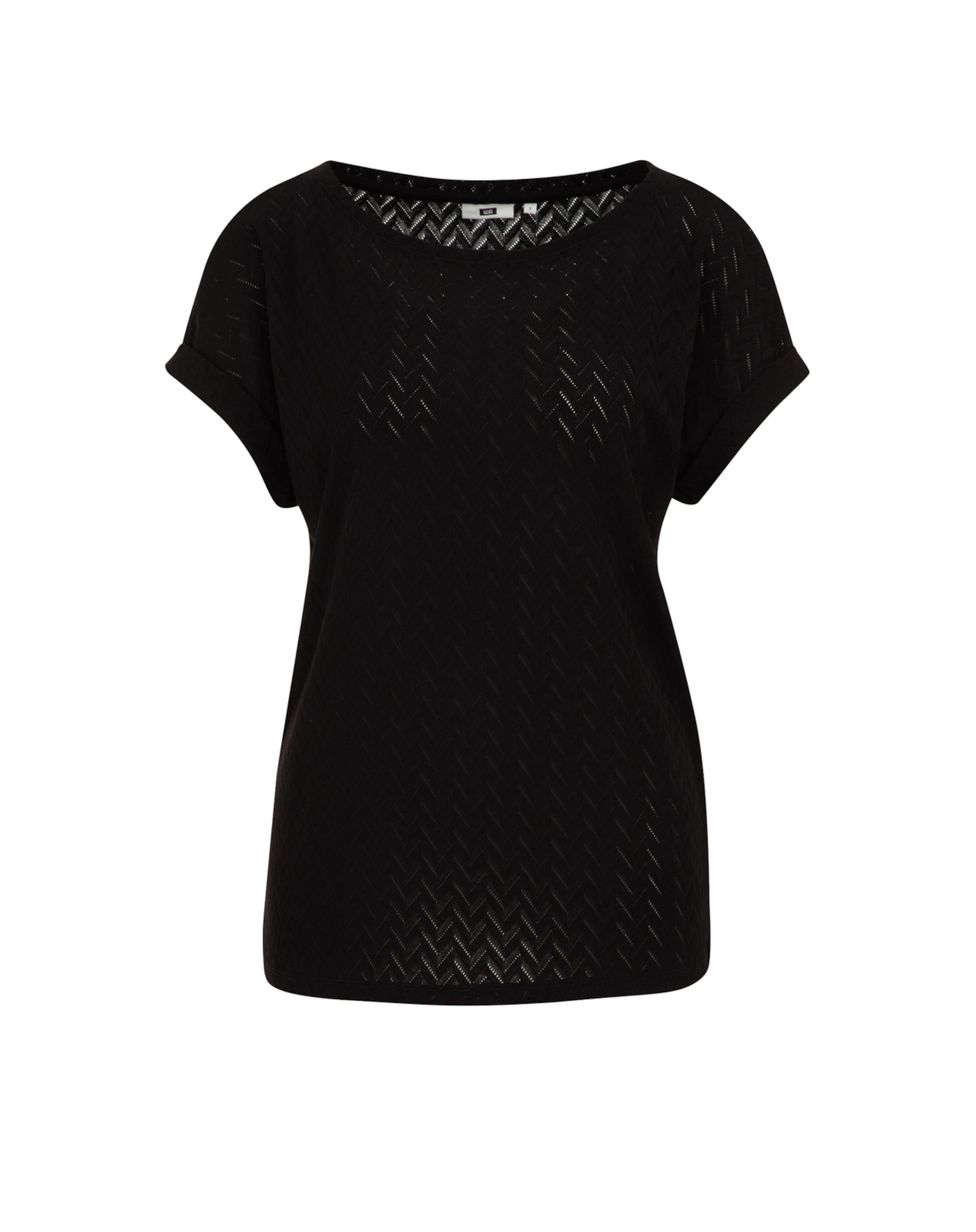 juoda WE Fashion Marškinėliai: priekis