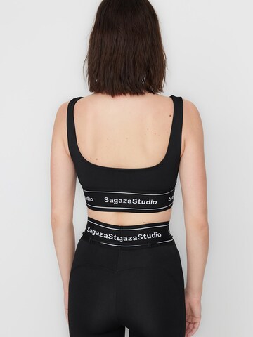 Trendyol Bustier Urheilurintaliivit värissä musta