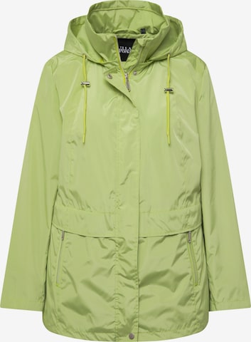 Ulla Popken Between-season jacket in Green: front