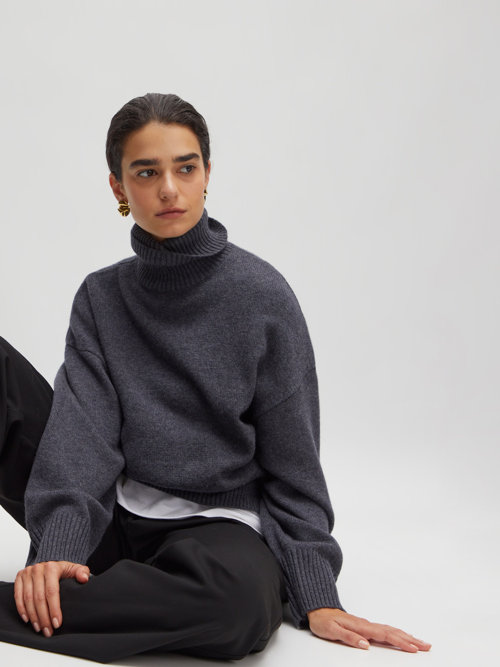 EDITED Produits Pull-over 'Lahela' gris chiné