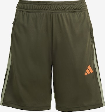 ADIDAS PERFORMANCE - regular Pantalón deportivo 'Tiro 25 Essentials' en verde: frente