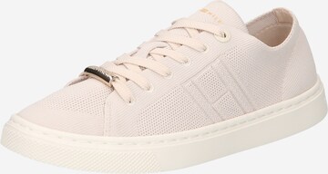 Baskets basses TOMMY HILFIGER en rose : devant