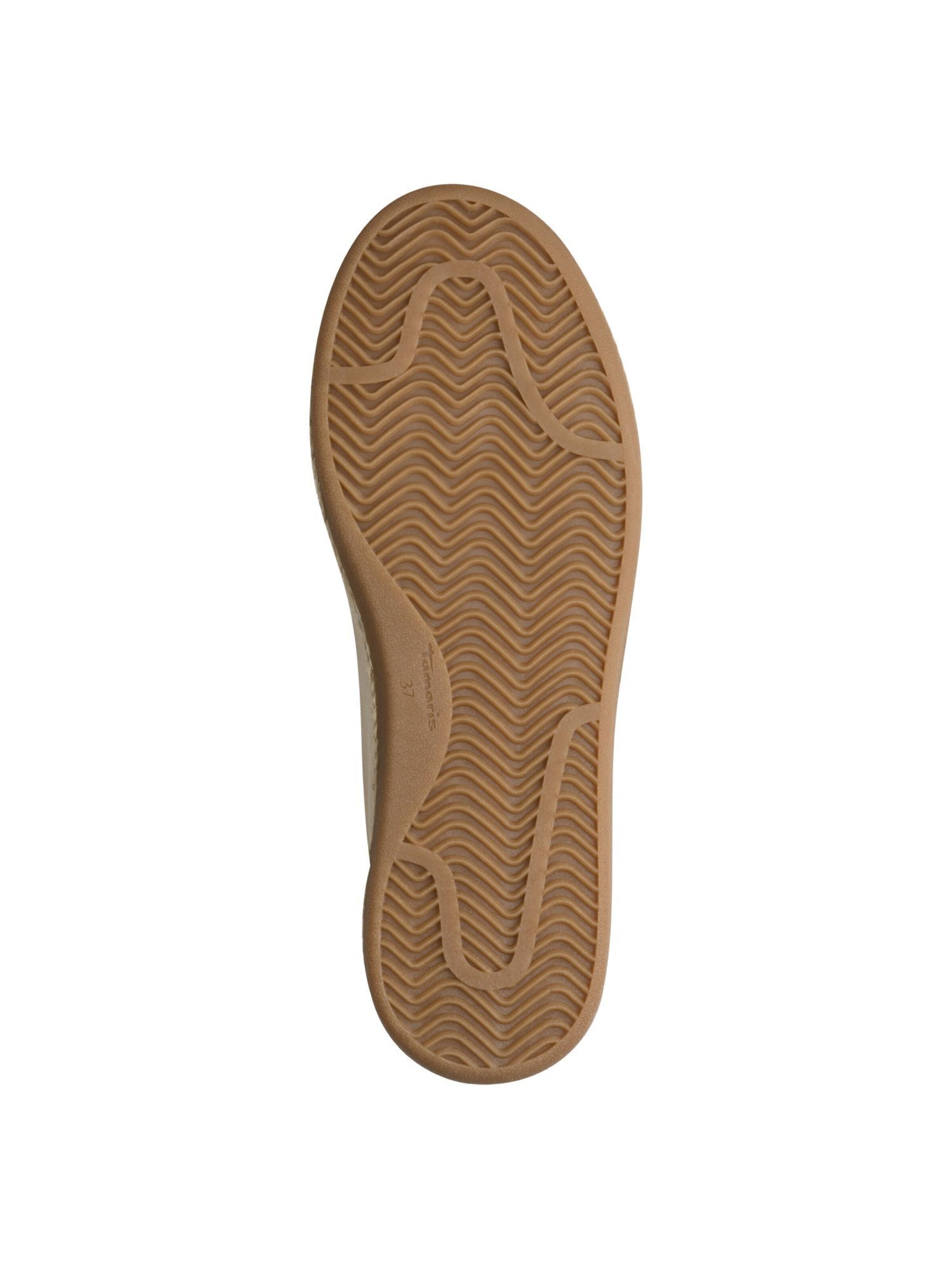 Tamaris Platform trainers in Beige