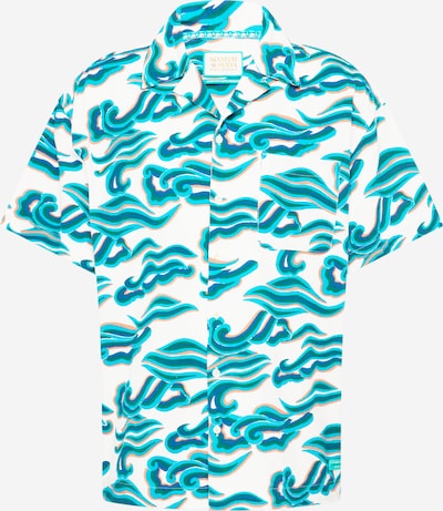 SCOTCH & SODA Overhemd in de kleur Blauw / Lichtblauw / Groen / Offwhite, Productweergave