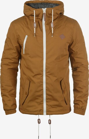 !Solid Between-Season Jacket 'Tilden' in Brown: front