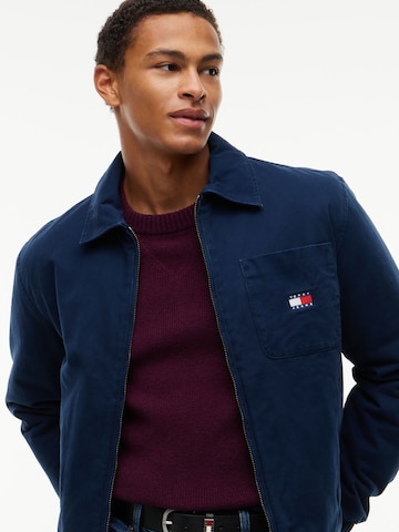Tommy Jeans - Casaco meia-estação em azul