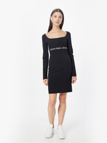 Robe 'MILANO' Calvin Klein Jeans en noir : devant