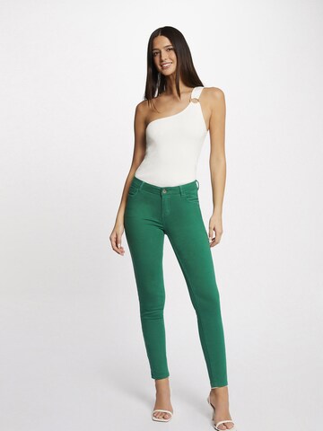 Morgan Skinny Jeans 'PETRA'' i grön