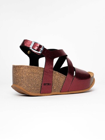 Bayton Sandals 'Malaga' in Red