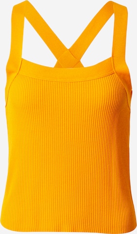 UNITED COLORS OF BENETTON Knitted Top in Orange: front