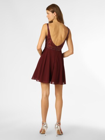 Robe de cocktail Laona en rouge