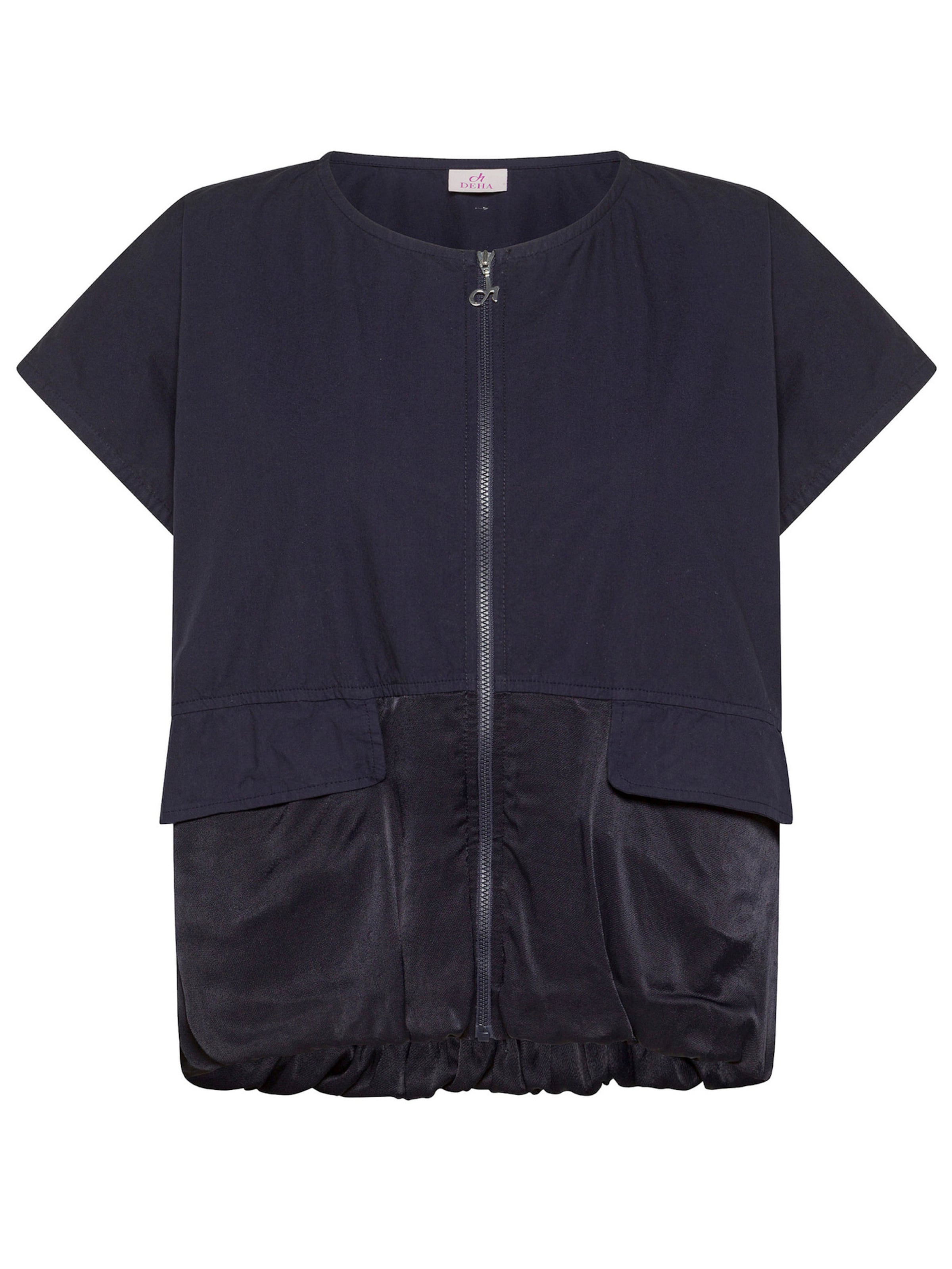 DEHA Between-season jacket in Blue: front