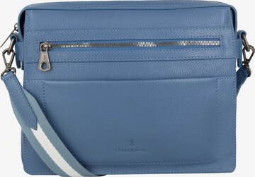 Borsa a tracolla di DreiMaster Maritim in blu: frontale