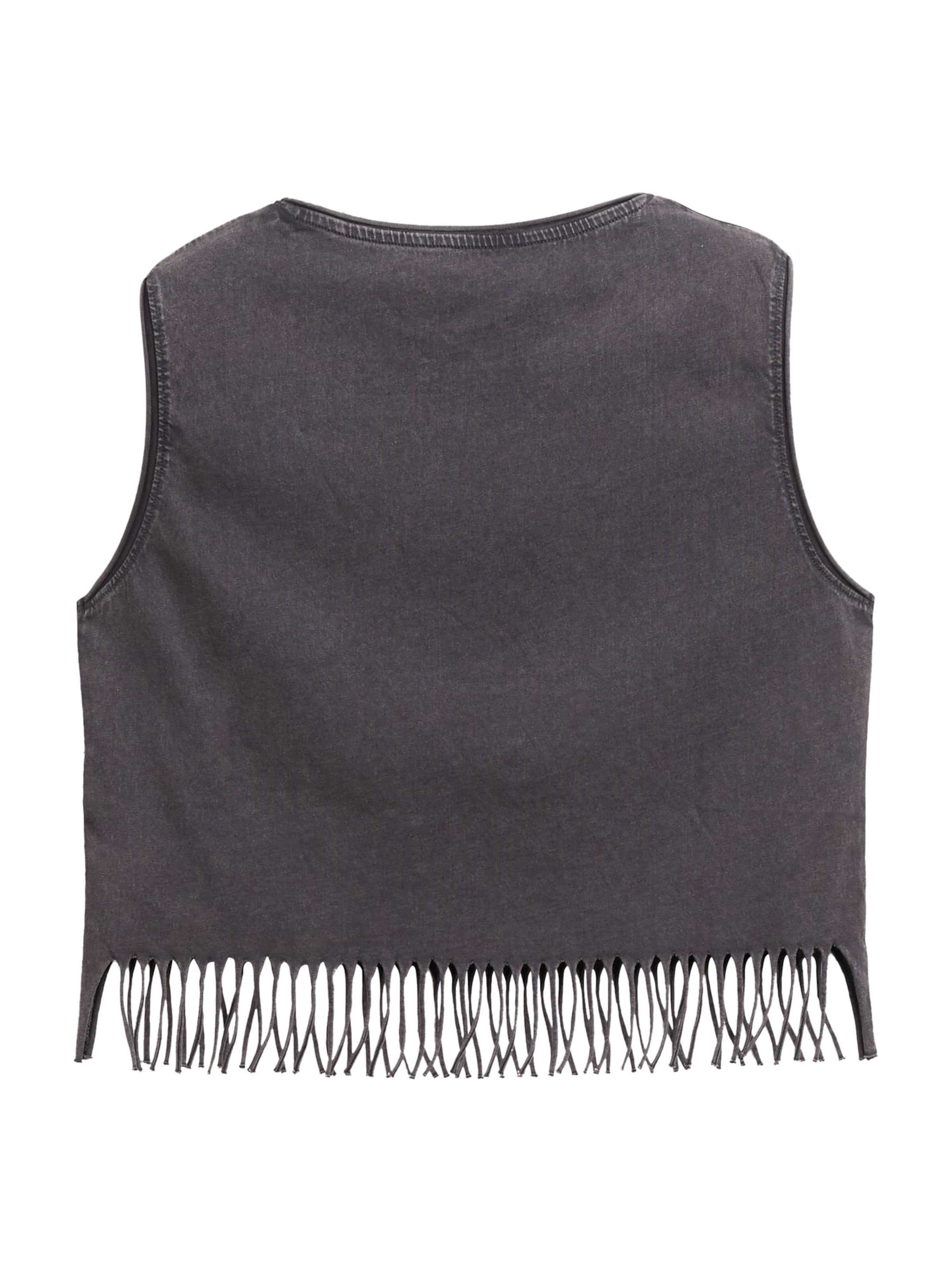 TOM TAILOR Top in Grau