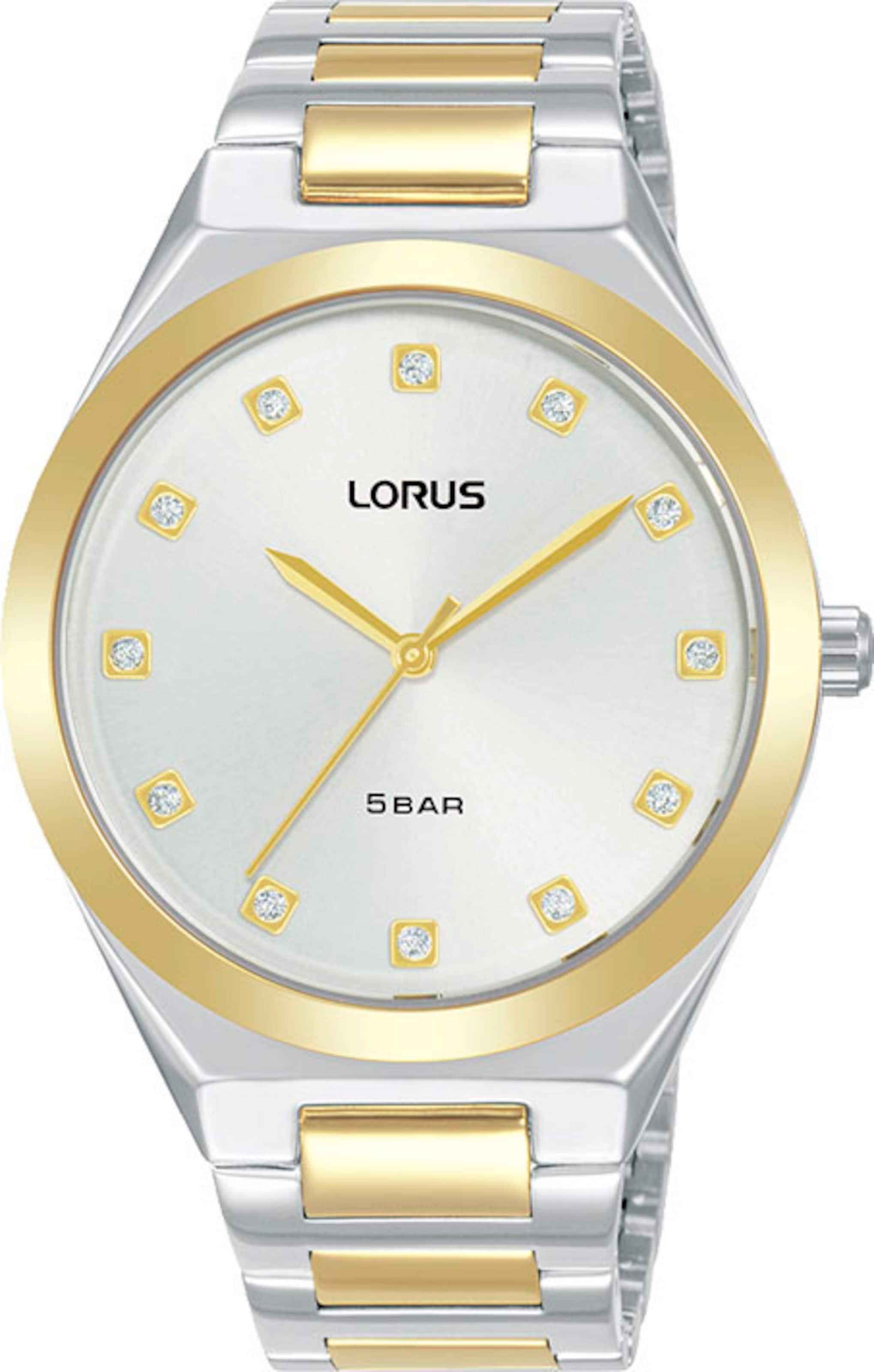 LORUS Analog Watch in Gold: front