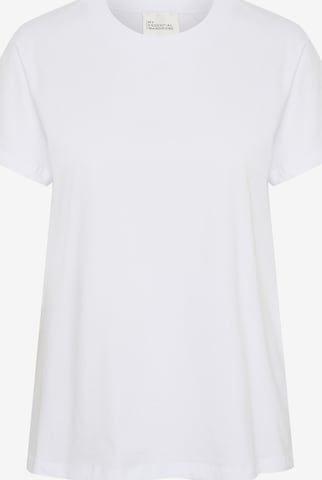 My Essential Wardrobe - Camisa 'Hanne' em branco: frente