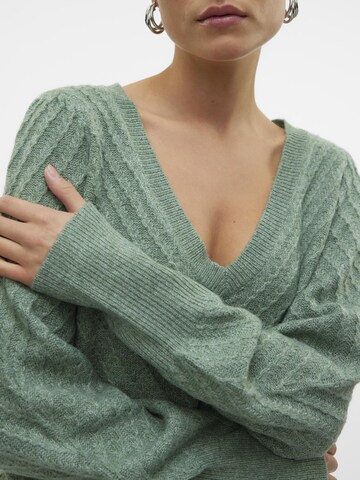 VERO MODA Trui 'STINNA' in Groen