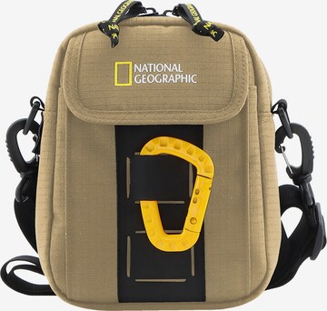 National Geographic Handtas 'EXPLORER III' in Beige: voorkant