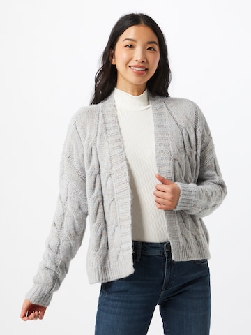 ONLY Knit Cardigan 'Leya' in Grey: front