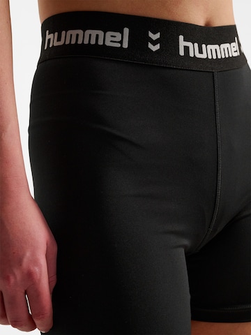 Hummel Skinny Sportbroek 'Pulse' in Zwart