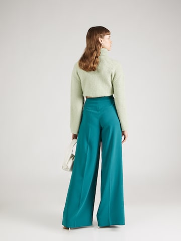 Wide leg Pantaloni cutați 'DAMINA' de la MAX&Co. pe verde