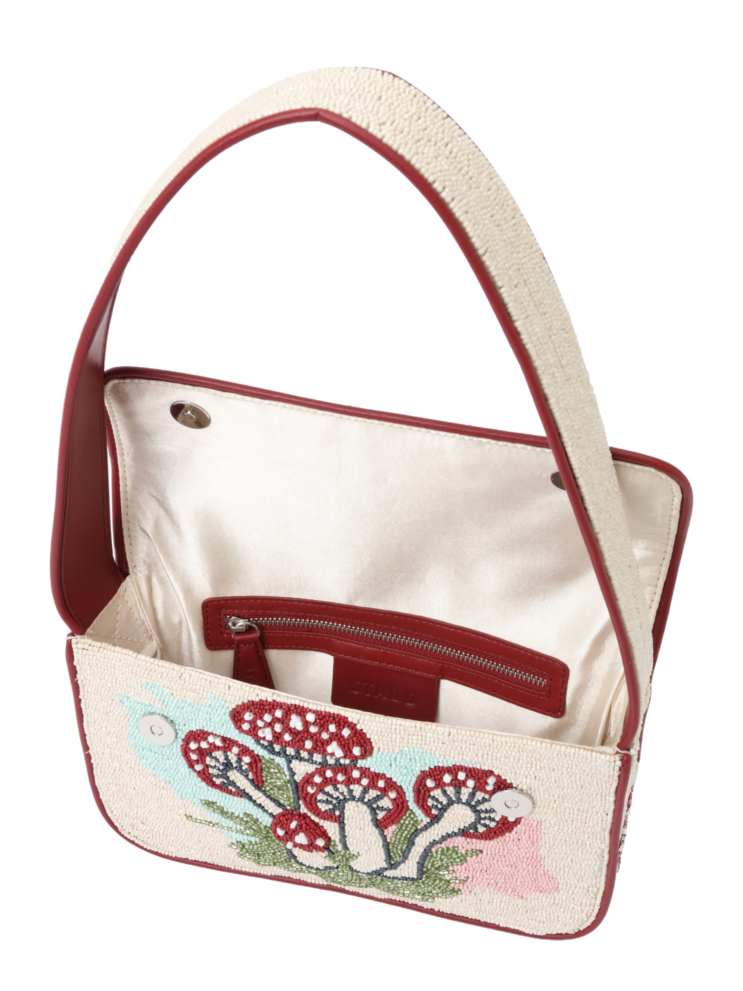 Staud Shoulder bag 'TOMMY' in Beige