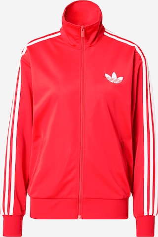 ADIDAS ORIGINALS Кофта на молнии 'Adicolor Classic Firebird' в Красный: спереди
