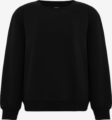 Pull-over Jacey Quinn en noir : devant