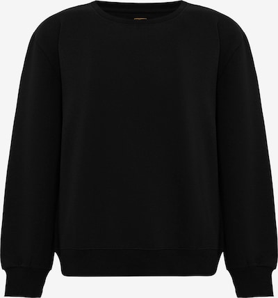 Pulover pe L Jacey Quinn pe negru, Vizualizare produs