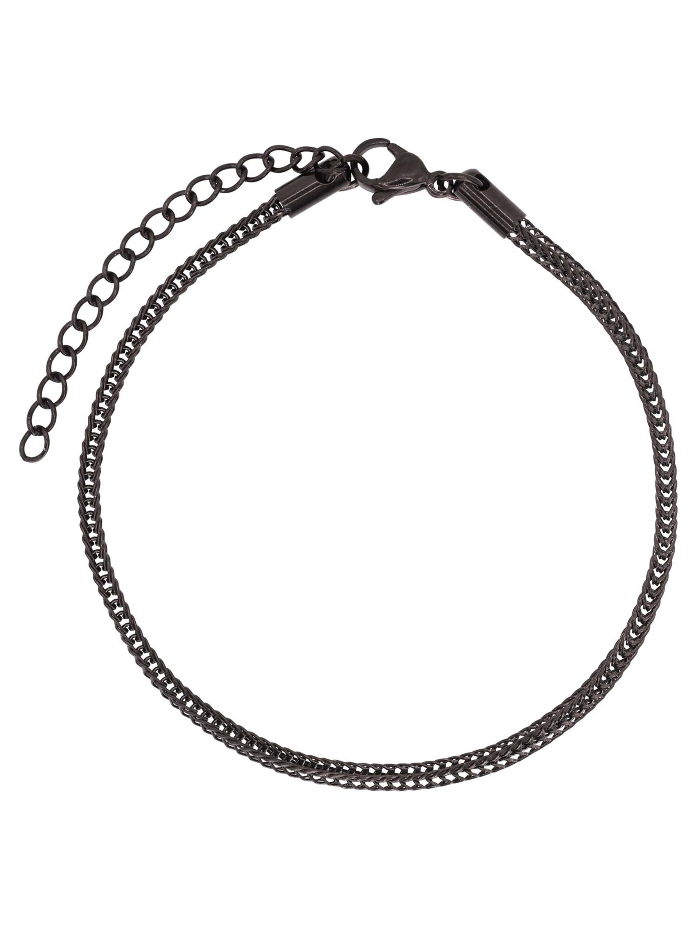 Bracelet 'Ethan' Heideman en noir : devant