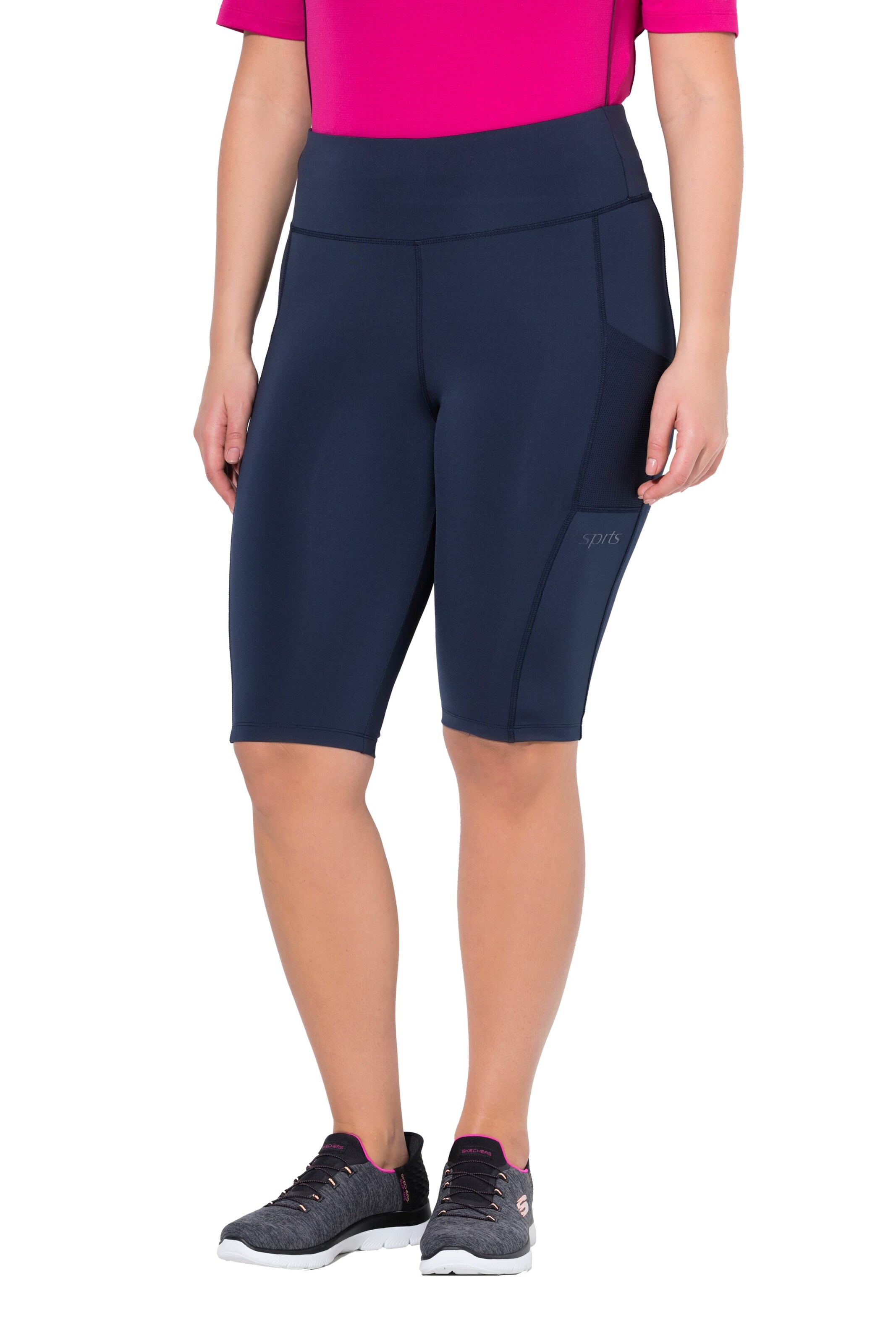 Ulla Popken Skinny Leggings in Blue: front